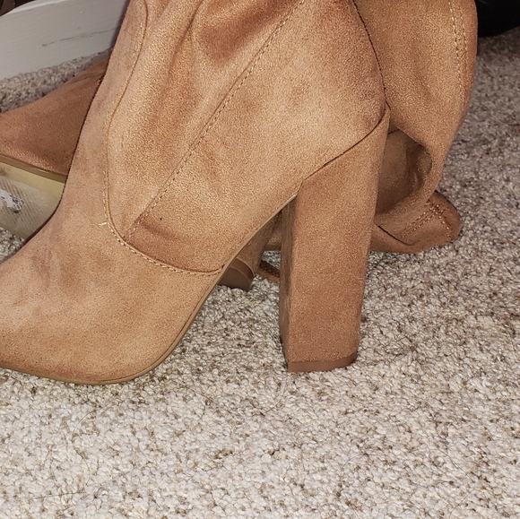 Brown Suede Boots - Picture 6 of 7